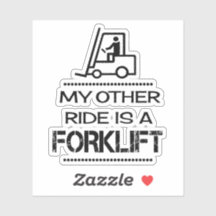 Mein anderer Weg ist ein Gabelstapler