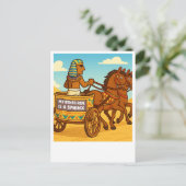 Mein anderer Weg ist eine Sphinx-Postkarte Postkarte (Stehend Vorderseite)