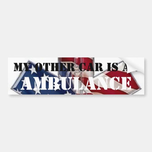 Mein anderes Auto Autoaufkleber (Vorne)