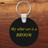 Mein anderes Auto ist ein , BROOM Schlüsselanhänger (Vorderseite)