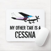 Mein anderes Auto ist ein Cessna Mousepad (Mit Mouse)