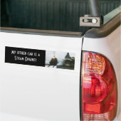 Mein anderes Auto ist ein Dampf-Motor! Autoaufkleber (Auf Lkw)