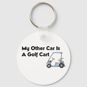 Mein anderes Auto ist ein Golfmobil Schlüsselanhänger