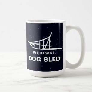 Mein anderes Auto ist ein Hundeschlitten Kaffeetasse