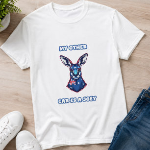 Mein anderes Auto ist ein Joey-Liebhaber lustiger T-Shirt