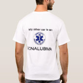 Mein anderes Auto ist ein KRANKENWAGEN T-Shirt (Rückseite)