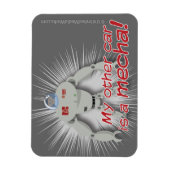 Mein anderes Auto ist ein Mecha! Magnet (Vertikal)