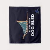 Mein anderes Auto ist ein Schlitten - Alaska Wandteppich (Vorderseite)