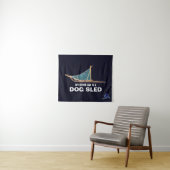 Mein anderes Auto ist ein Schlitten - Alaska Wandteppich (Beispiel (Horizontal))