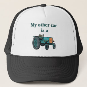 Mein anderes Auto ist ein Traktor Hut Truckerkappe