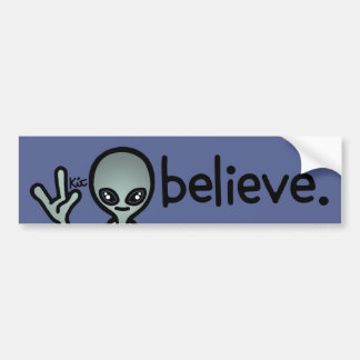 mein anderes Auto ist ein UFO Autoaufkleber