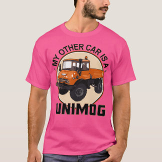 Mein anderes Auto ist ein Unimog Orange T-Shirt