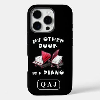 Mein anderes Buch ist ein Klavier für Keyboard-Mus iPhone 16 Pro Hülle