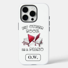 Mein anderes Buch ist ein Klavier für Keyboard-Mus iPhone 16 Pro Hülle