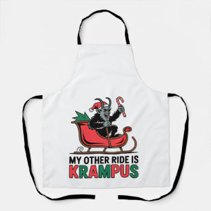 Mein anderes Fahrzeug ist der Krampus Krampus Schl Schürze