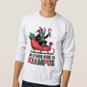 Mein anderes Fahrzeug ist der Krampus Krampus Schl Sweatshirt