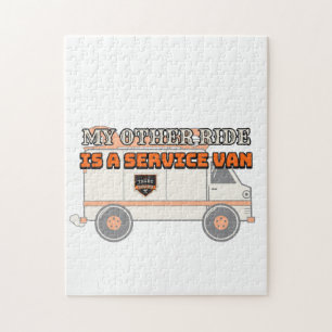 Mein anderes Fahrzeug ist ein Servicetransporter — Puzzle
