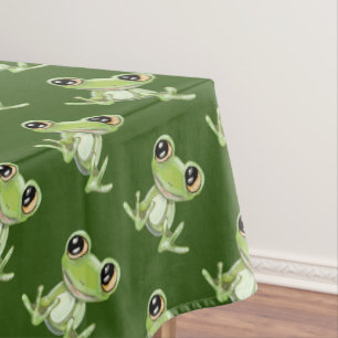 Mein anderes Green Frog Friend Tableclout Tischdecke