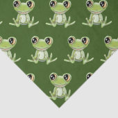 Mein anderes grünes Frosch-Friend-Tissue-Papier Seidenpapier (Detail)