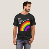 Mein anderes Hälfte-Regenbogen-rechtes T-Shirt (Vorne ganz)