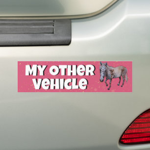 mein anderes Pferd Autoaufkleber