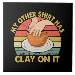 Mein anderes Shirt hat es angeklebt - Taschenspiel Fliese