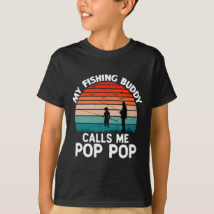 Mein Angelkumpel nennt mich Pop-pop Vintage Opa T-Shirt