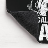 Mein Angelpartner nennt mich Dada Vatertag-Angler Mousepad (Ecke)