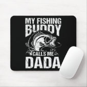Mein Angelpartner nennt mich Dada Vatertag-Angler Mousepad (Mit Mouse)