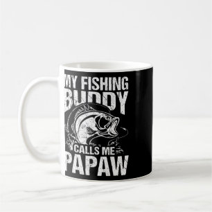 Mein Angelpartner nennt mich Papaw zum Vatertag Fi Kaffeetasse