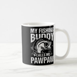 Mein Angelpartner nennt mich Pawpaw zum Vatertag-F Kaffeetasse