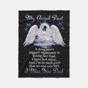 Mein Angle Vater ich verzeihe dir Vater Memorial D Fleecedecke
