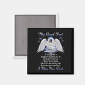 Mein Angle Vater ich verzeihe dir Vater Memorial D Magnet (Vorderseite/Rückseite)