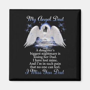 Mein Angle Vater ich verzeihe dir Vater Memorial D Magnet