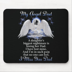 Mein Angle Vater ich verzeihe dir Vater Memorial D Mousepad