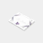 Mein Anmerkungs-Post-Itlila Kitty Post-it Klebezettel (angewinkelt)