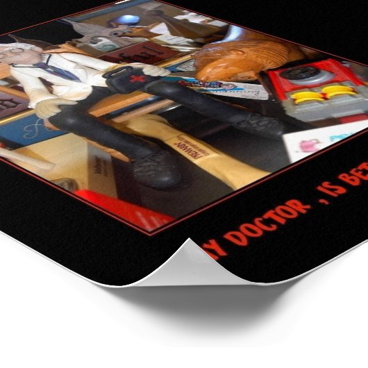 Mein Arzt Poster (Ecke)