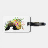 Mein Ascot-Hut Gepäckanhänger (Rückseite horizontal)