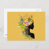 Mein Ascot-Hut Postkarte (Vorne/Hinten)