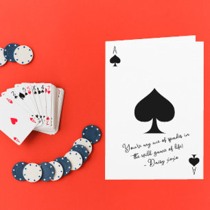 Mein Ass der Spades im Wilden Spiel der Liebe des  Karte