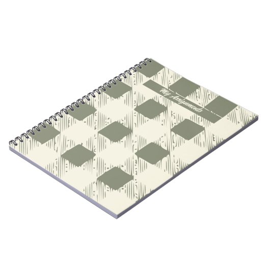 Mein Assignment-Notebook Notizblock (Linke Seite)