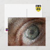 mein Auge Postkarte (Vorne/Hinten)
