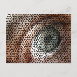 mein Auge Postkarte