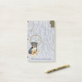 Mein australischer Terrier Ate My Lessingplan Post-it Klebezettel (Auf Schreibtisch)