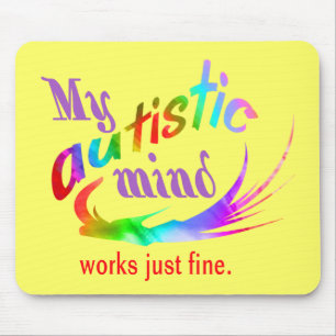 Mein autistischer Verstand Mousepad