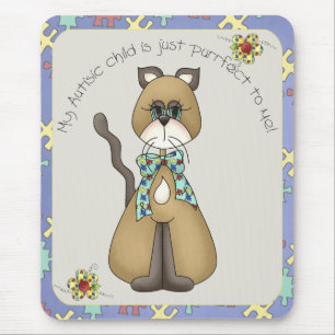 Mein autistisches Kind ist einfach nur für mich Mo Mousepad