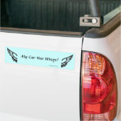 Mein Auto hat Flügel! Autoaufkleber (Auf Lkw)