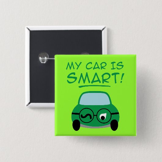 Mein Auto ist intelligent Button (Vorne & Hinten)