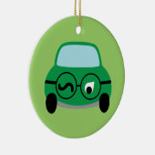 Mein Auto ist intelligent Keramikornament (Rechts)