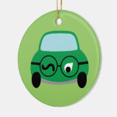 Mein Auto ist intelligent Keramikornament (Links)